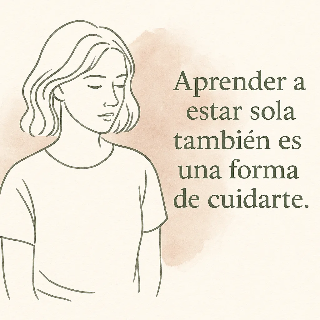 Ilustración emocional que representa las señales de dependencia emocional