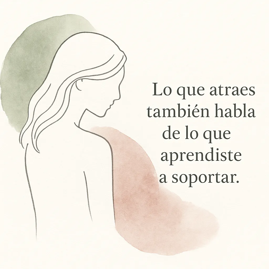 Ilustración emocional sobre aprender a quererte sin necesitar ser elegida