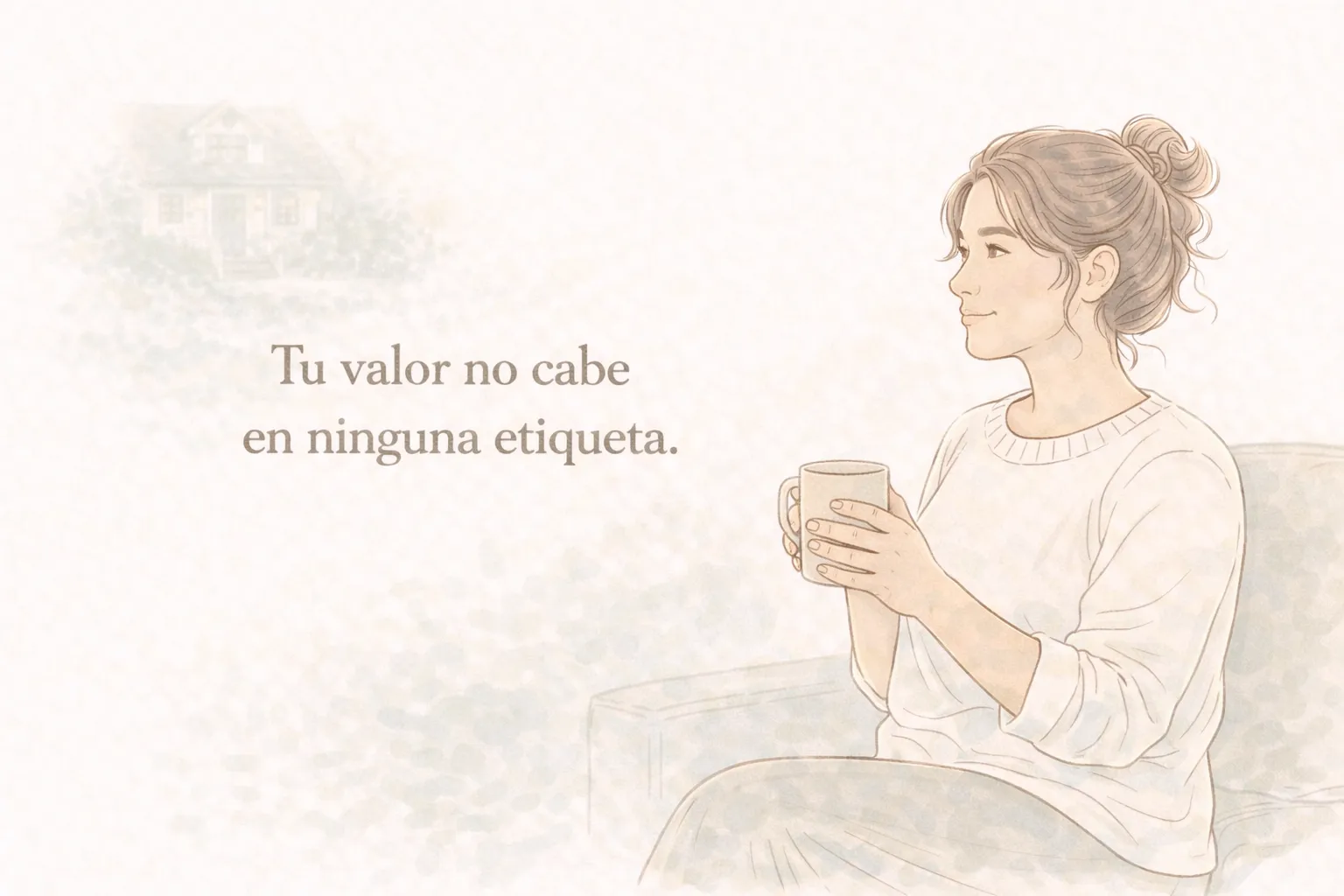 Ilustración sobre autoestima y libertad frente a mandatos sociales