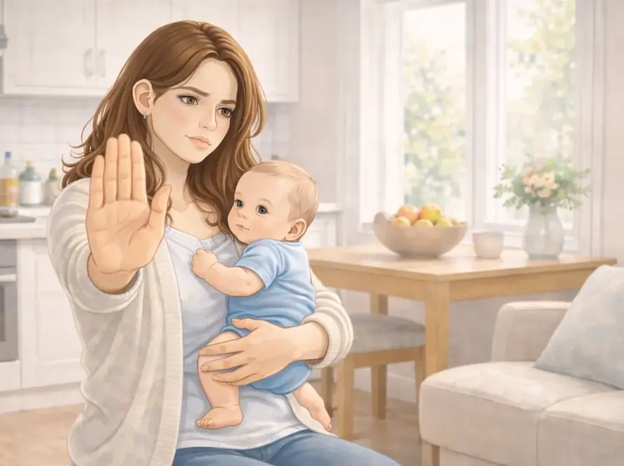 Amdre que necesita ayuda con la maternidad