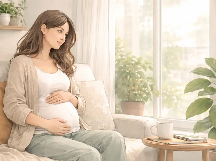 madre con bebé conectando con su maternidad emocional