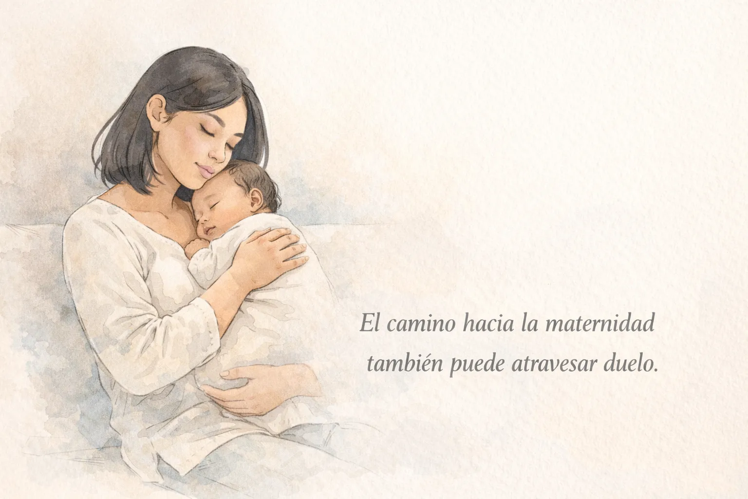 madre reconectando consigo misma tras cambio de identidad en la maternidad