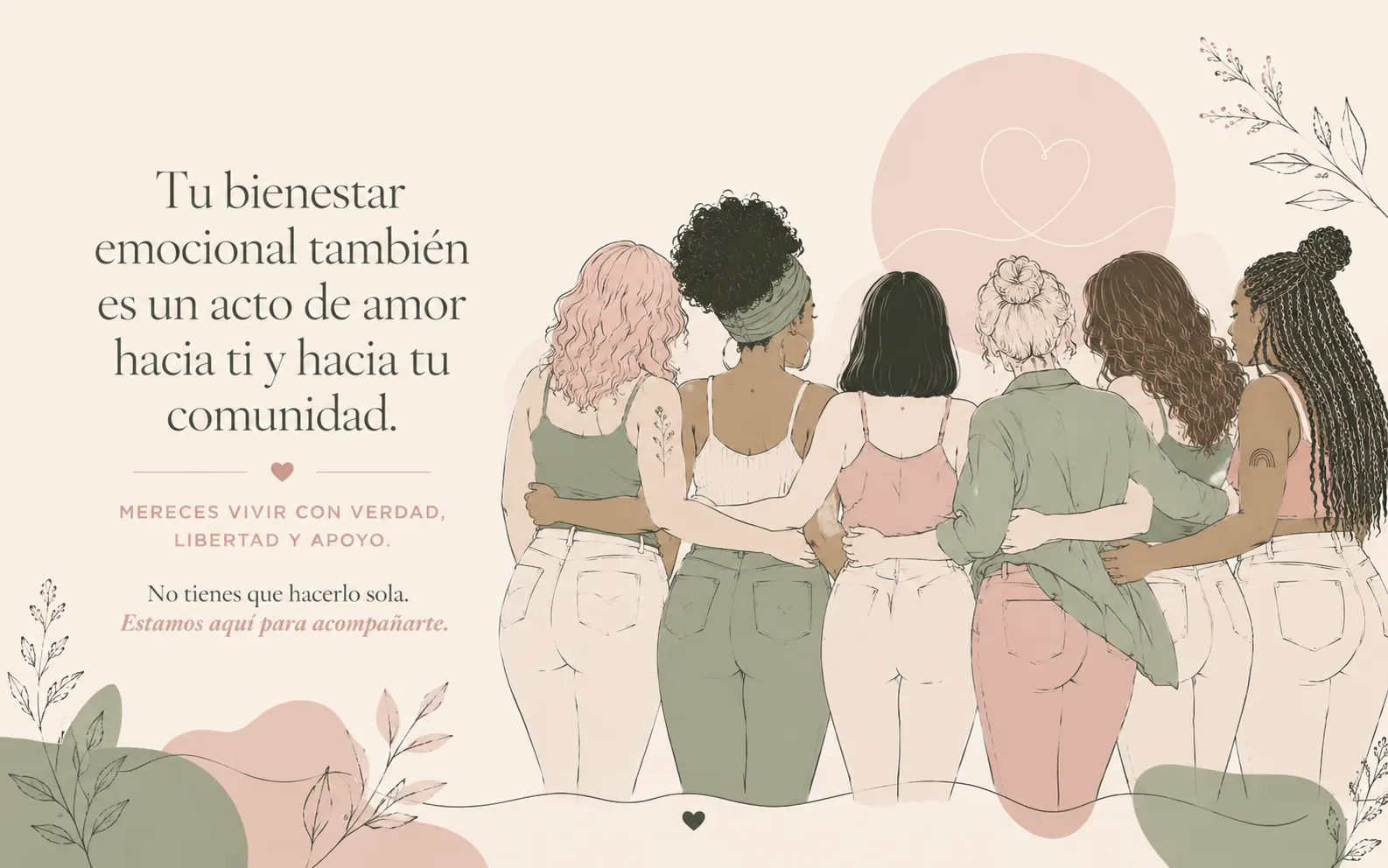 Tu bienestar emocional también es un acto de amor hacia ti y hacia tu comunidad.