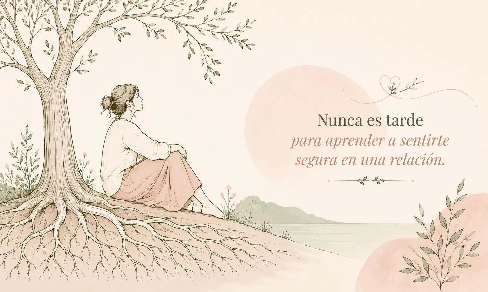 Nunca es tarde para aprender a sentirte segura en una relación